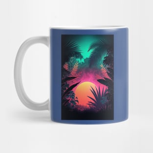 Sunset Jungle, Through the Leaves Mug